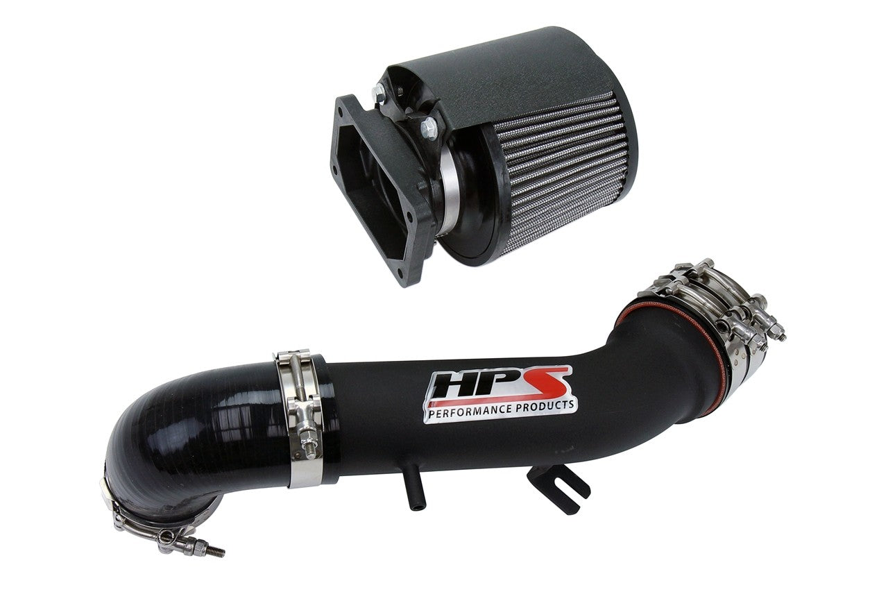 HPS Performance Black Shortram Air Intake for 2000-2005 Mitsubishi Eclipse V6 3.0L-Air Intake Systems-BuildFastCar-827-423WB-1