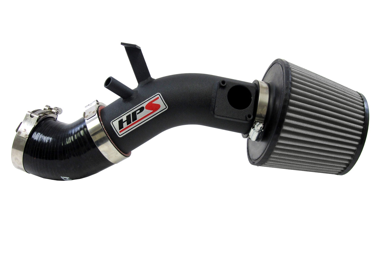 HPS Black Shortram Air Intake Kit with Filter For 05-08 Toyota Corolla 1.8L 827-500WB