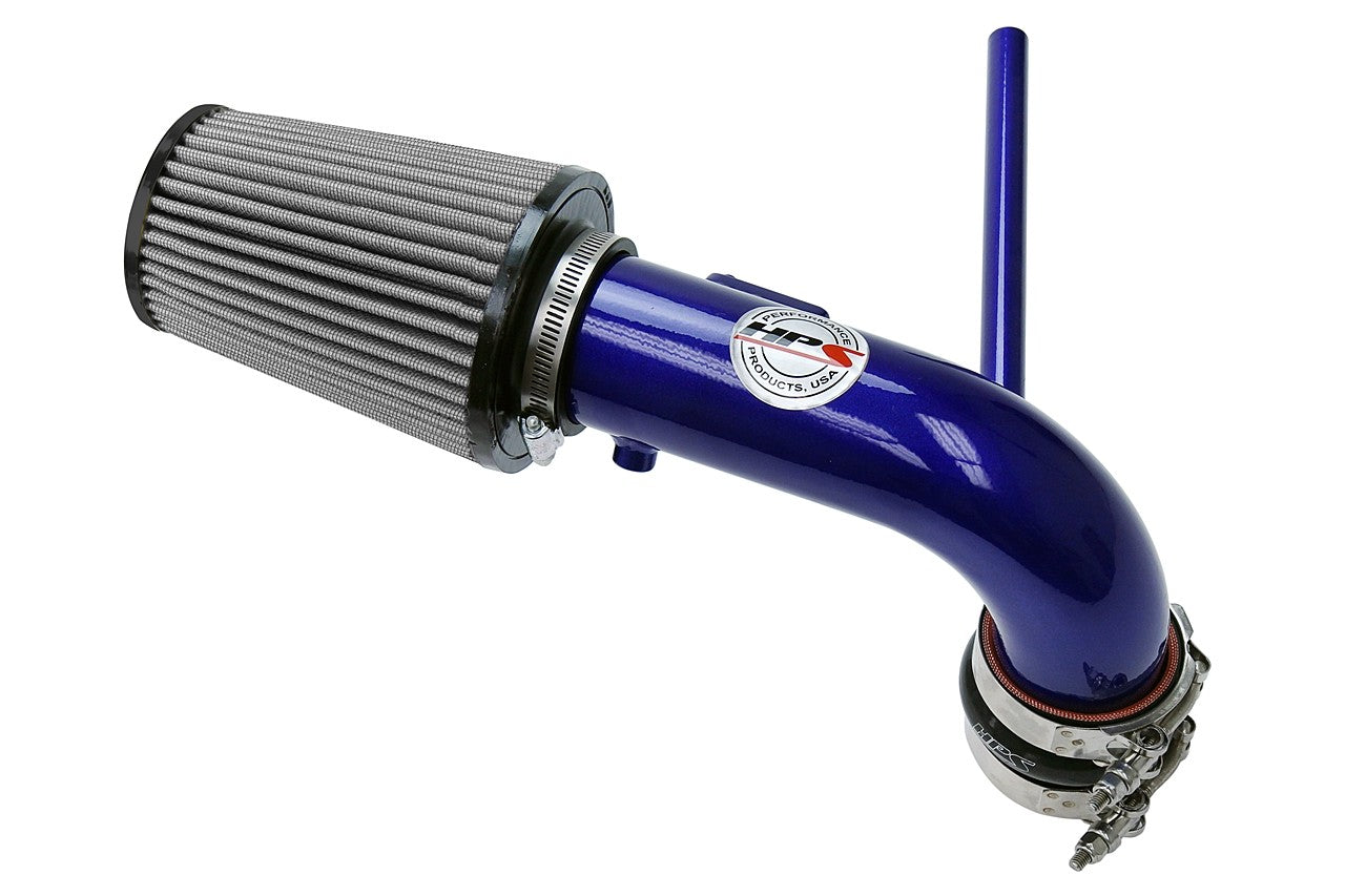 HPS Performance Blue Shortram Air Intake for 2011-2017 Lexus CT200h-Air Intake Systems-BuildFastCar-827-502BL-1