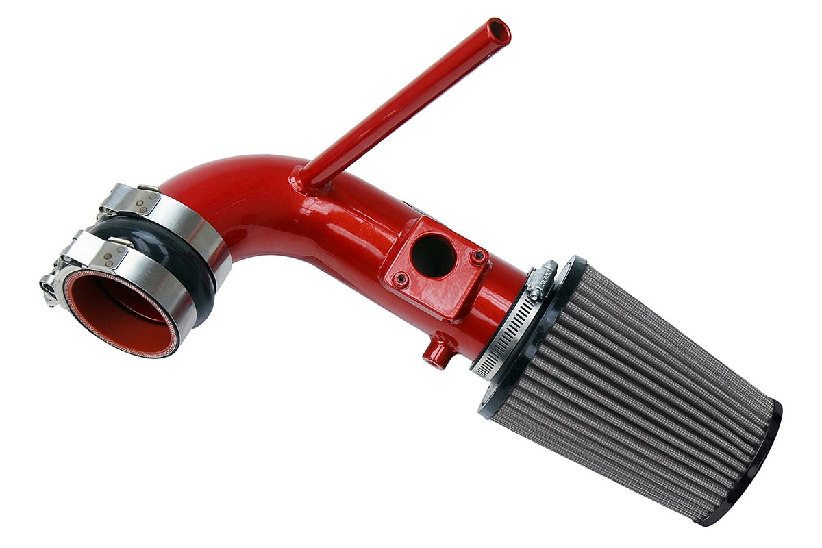 HPS Performance Red Shortram Air Intake for 2011-2017 Lexus CT200h-Air Intake Systems-BuildFastCar-827-502R-1