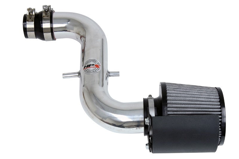 HPS Polish Shortram Air Intake+Heatshield+Filter For 97-01 Toyota Camry 2.2L-Air Intake Systems-BuildFastCar-827-526P-1