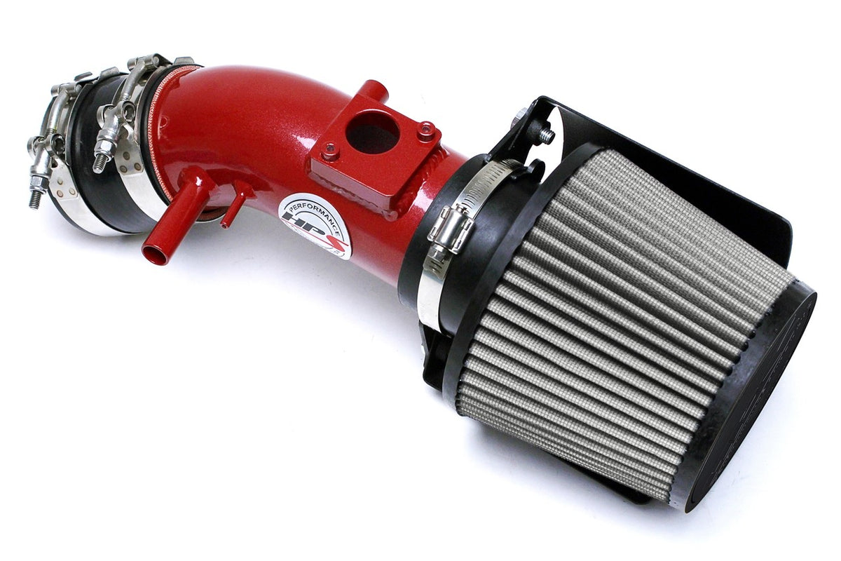 HPS Performance Red Shortram Air Intake for 2007-2017 Toyota Camry 3.5L V6-Air Intake Systems-BuildFastCar-827-534R-1