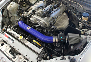 HPS Performance Blue Shortram Air Intake for 1999-2005 Mazda Miata 1.8L Non Turbo-Air Intake Systems-BuildFastCar-827-537BL