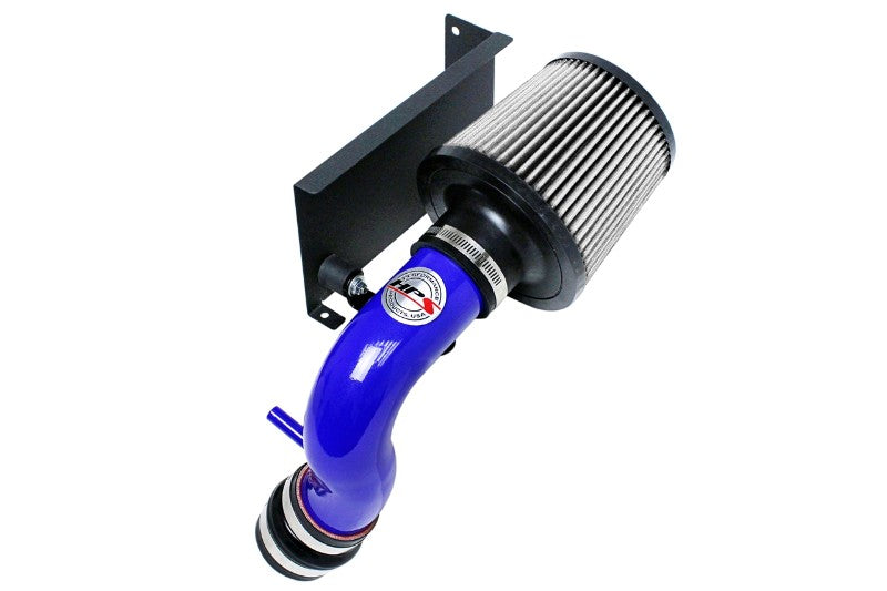 HPS Blue Shortram Air Intake+Heatshield with Filter For 02-05 Mini Cooper S 1.6L-Air Intake Systems-BuildFastCar-827-544BL-1