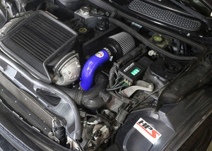 HPS Blue Shortram Air Intake+Heatshield with Filter For 02-05 Mini Cooper S 1.6L-Air Intake Systems-BuildFastCar-827-544BL-1