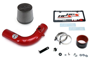 HPS Performance Red Shortram Air Intake for 2012-2016 Scion FRS-Air Intake Systems-BuildFastCar-827-548R-1