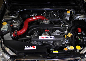 HPS Performance Red Shortram Air Intake for 2010-2011 Subaru Legacy 2.5L Non Turbo-Air Intake Systems-BuildFastCar-827-557R-1