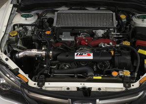 HPS Performance Polish Shortram Air Intake for 2008-2014 Subaru WRX STI 2.5L Turbo-Air Intake Systems-BuildFastCar-827-566P-1