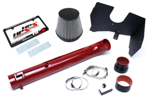 HPS Performance Red Shortram Air Intake for 2005-2015 Nissan Xterra 4.0L V6-Air Intake Systems-BuildFastCar-827-567R-1