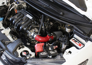 HPS Performance Red Shortram Air Intake for 2015-2018 Honda Fit 1.5L-Air Intake Systems-BuildFastCar-827-568R