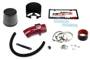 HPS Performance Red Shortram Air Intake for 2007-2012 Nissan Altima V6 3.5L-Air Intake Systems-BuildFastCar-827-572R