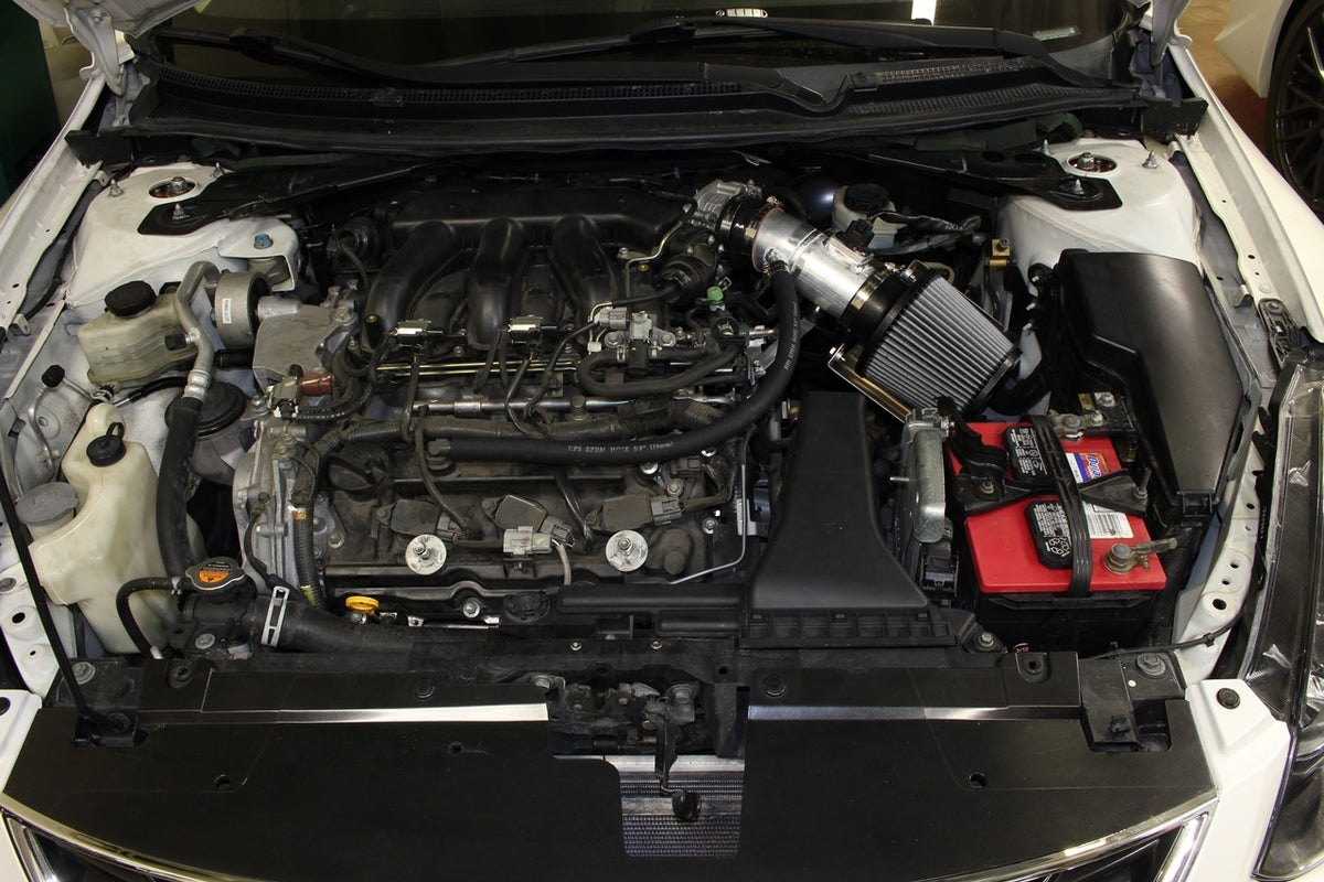 HPS Performance Black Shortram Air Intake for 2007-2012 Nissan Altima V6 3.5L-Air Intake Systems-BuildFastCar-827-572WB