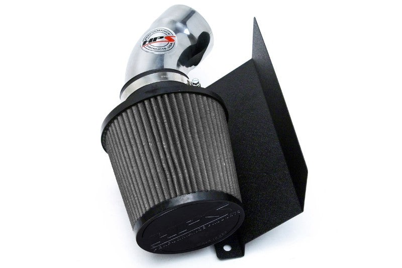 HPS Polish Shortram Air Intake+Heatshield with Filter For 15-17 Chrysler 0 2.4L-Air Intake Systems-BuildFastCar-827-574P