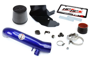 HPS Performance Blue Shortram Air Intake for 2015-2017 Volkswagen GTI 2.0T TSI Turbo-Air Intake Systems-BuildFastCar-827-577BL-1
