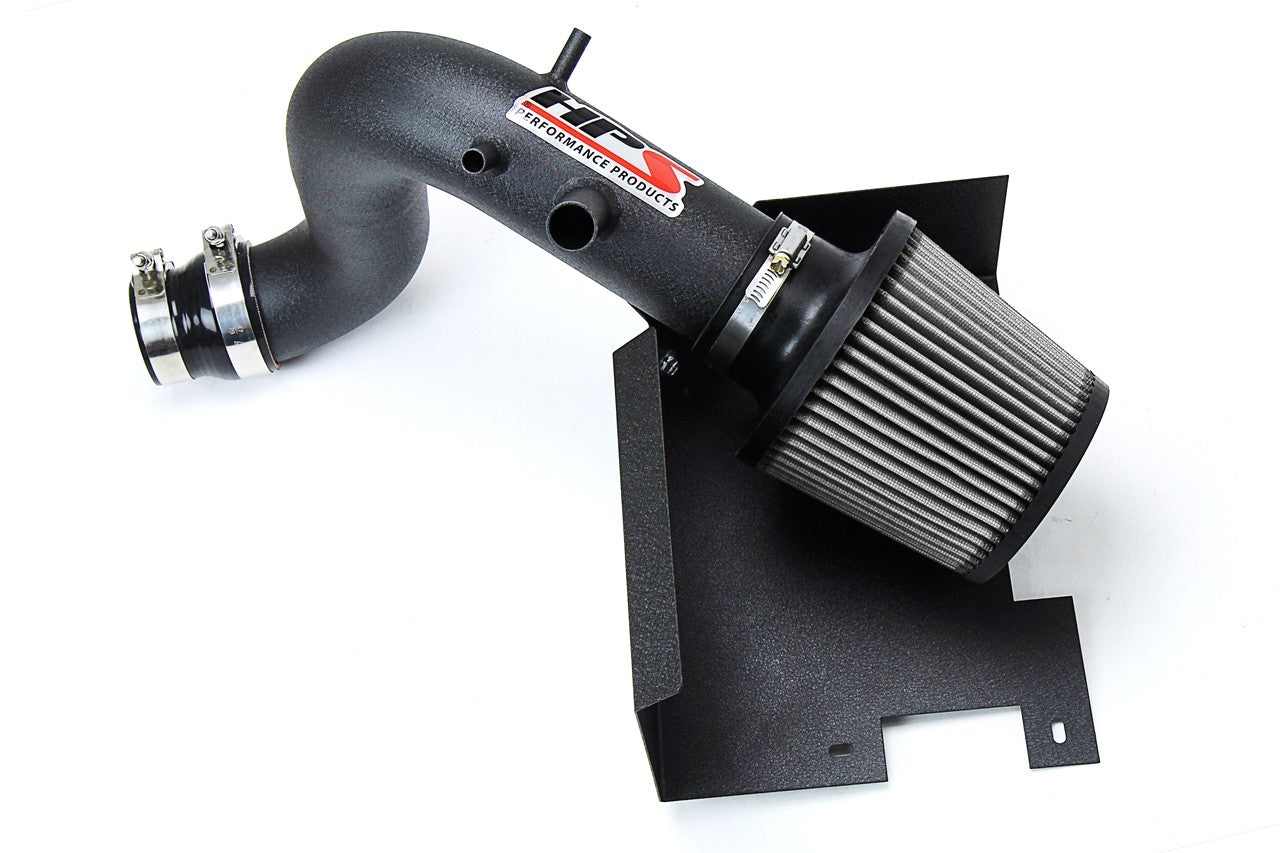 HPS Performance Black Shortram Air Intake Kit for 2011-2015 Kia Optima 2.0L Turbo-Air Intake Systems-BuildFastCar-827-587WB-1