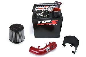 HPS Performance Red Shortram Air Intake for 2007-2009 Honda CR-V 2.4L-Air Intake Systems-BuildFastCar-827-588R