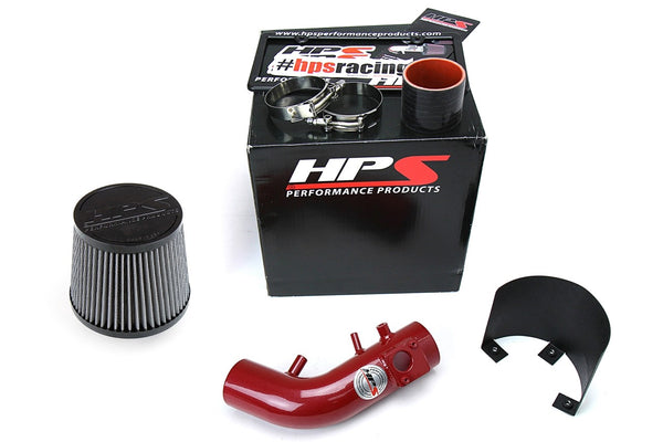 HPS Shortram Air Intake 827-588R Red 2007-2009 Honda CR-V 2.4L  BuildFastCar