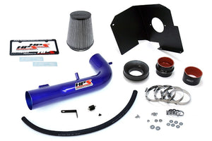 HPS Blue Shortram Air Intake Kit+Heatshield with Filter For 15-18 Chevrolet Suburban 1500-Air Intake Systems-BuildFastCar-827-603BL-1