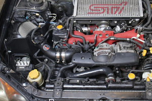 HPS Performance Black Shortram Air Intake for 2006-2007 Subaru WRX 2.5L Turbo-Air Intake Systems-BuildFastCar-827-606WB-1