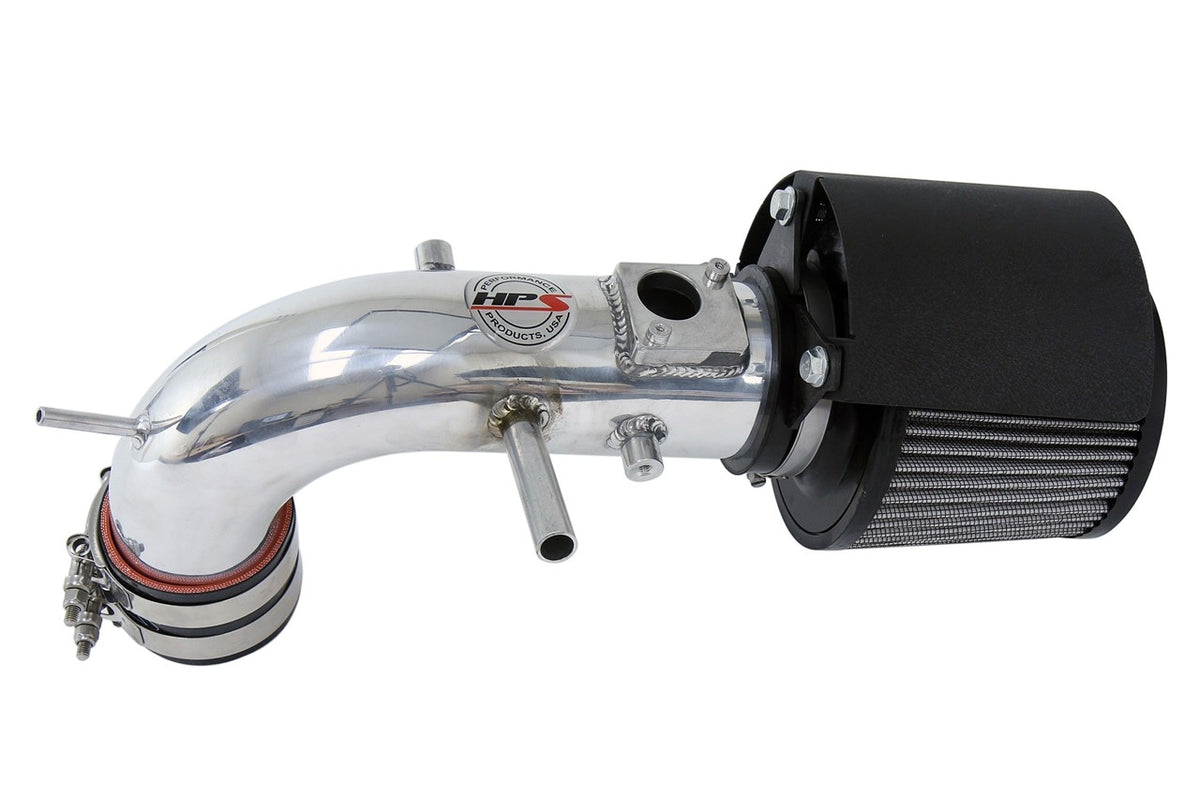 HPS Performance Polish Shortram Air Intake for 2013-2017 Toyota Rav4 2.5L-Air Intake Systems-BuildFastCar-827-612P