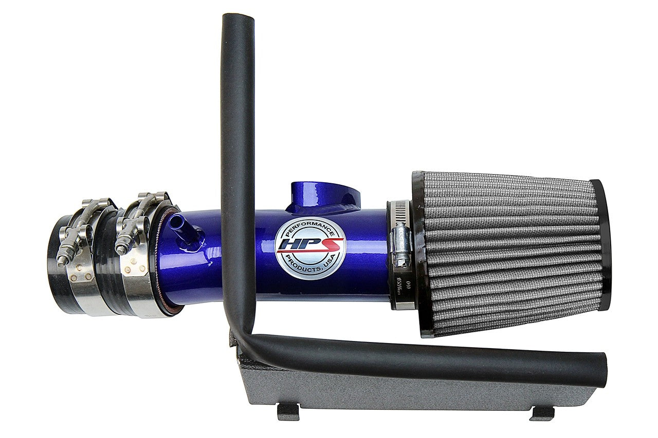 HPS Performance Blue Shortram Air Intake for 2017-2018 Toyota Yaris iA 1.5L-Air Intake Systems-BuildFastCar-827-613BL-1