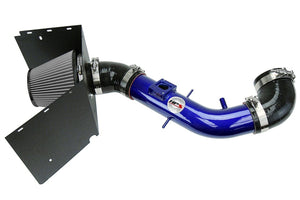 HPS Blue Shortram Air Intake+Heatshield with Filter For 03-04 Lexus GX470-Air Intake Systems-BuildFastCar-827-618BL-2