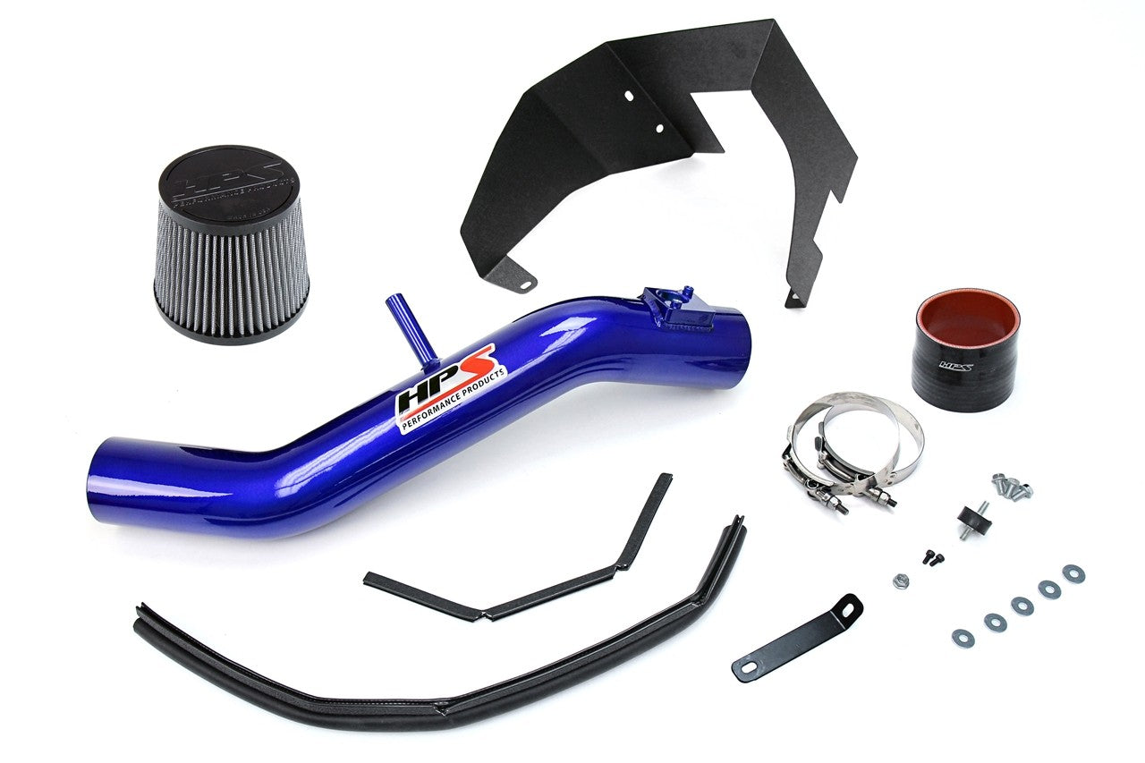 HPS Performance Blue Shortram Air Intake for 2014-2017 Lexus IS350 3.5L V6-Air Intake Systems-BuildFastCar-827-623BL-1