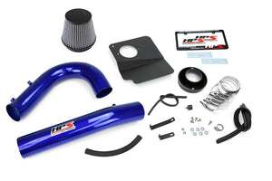 HPS Performance Blue Shortram Air Intake for 2011-2018 Dodge Charger 3.6L V6-Air Intake Systems-BuildFastCar-827-624BL-1