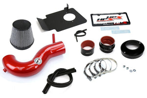 HPS Red Shortram Air Intake+Heatshield+Filter For 06-10 Dodge Charger 5.7L V8-Air Intake Systems-BuildFastCar-827-627R-1