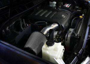 HPS Performance Polish Shortram Air Intake for 2007-2011 Toyota Tundra 5.7L V8-Air Intake Systems-BuildFastCar-827-629P-1