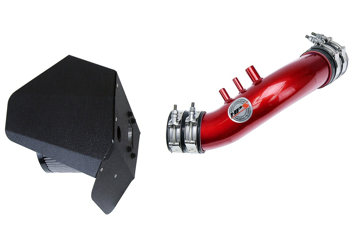 HPS Performance Red Cold Air Intake Kit for 89-95 Toyota 4Runner 3.0L V6-Air Intake Systems-BuildFastCar-827-636R-1