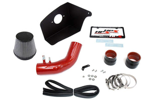 HPS Performance Red Cold Air Intake Kit for 15-17 Ford Mustang 3.7L V6-Air Intake Systems-BuildFastCar-827-638R