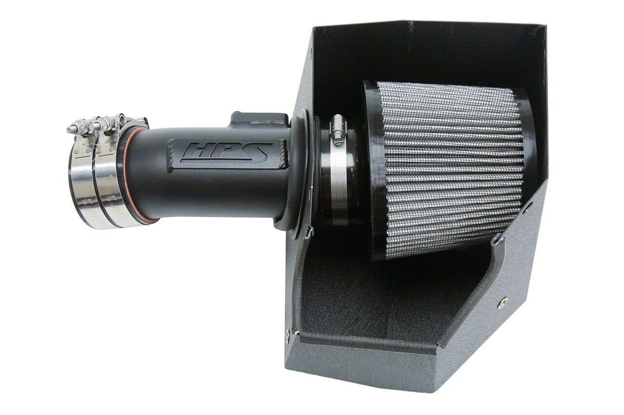HPS 827-656WB Black Aluminum Shortram Air Intake w/Heat Shield For 18-20 Honda Accord 2.0L Turbo