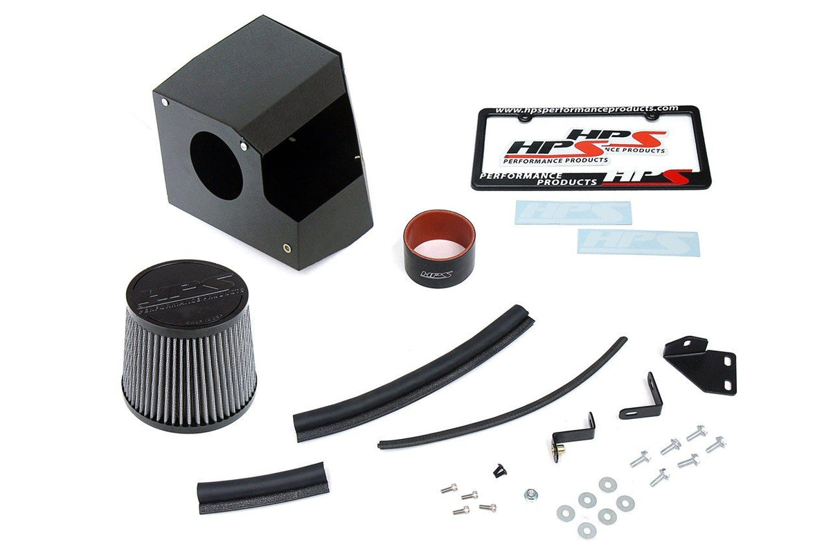 HPS 827-656P Polish Aluminum Shortram Air Intake w/Heat Shield For 18+ Honda Accord 2.0L Turbo