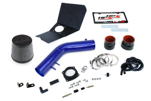 HPS Blue Shortram Air Intake Kit+Heatshield with Filter For 95-99 Toyota Tacoma-Air Intake Systems-BuildFastCar-827-663BL-1