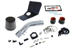 HPS Polish Shortram Air Intake Kit+Heatshield with Filter For 95-99 Toyota Tacoma-Air Intake Systems-BuildFastCar-827-663P-1