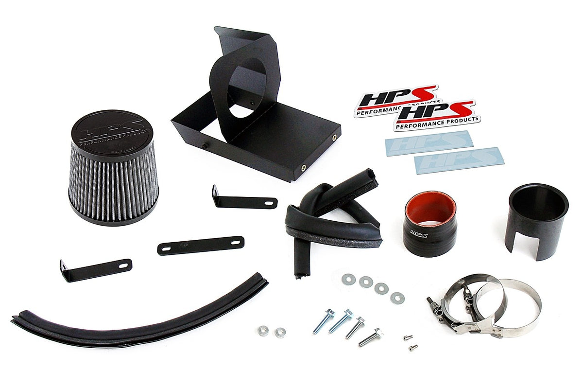 HPS Cold Air Intake Kit 19-20 Toyota Corolla 2.0L Red Short Cool Ram Heat Shield 827-675R