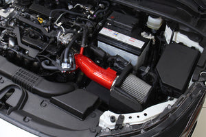 HPS Cold Air Intake Kit 19-20 Toyota Corolla 2.0L Blue Short Cool Ram Heat Shield 827-675BL