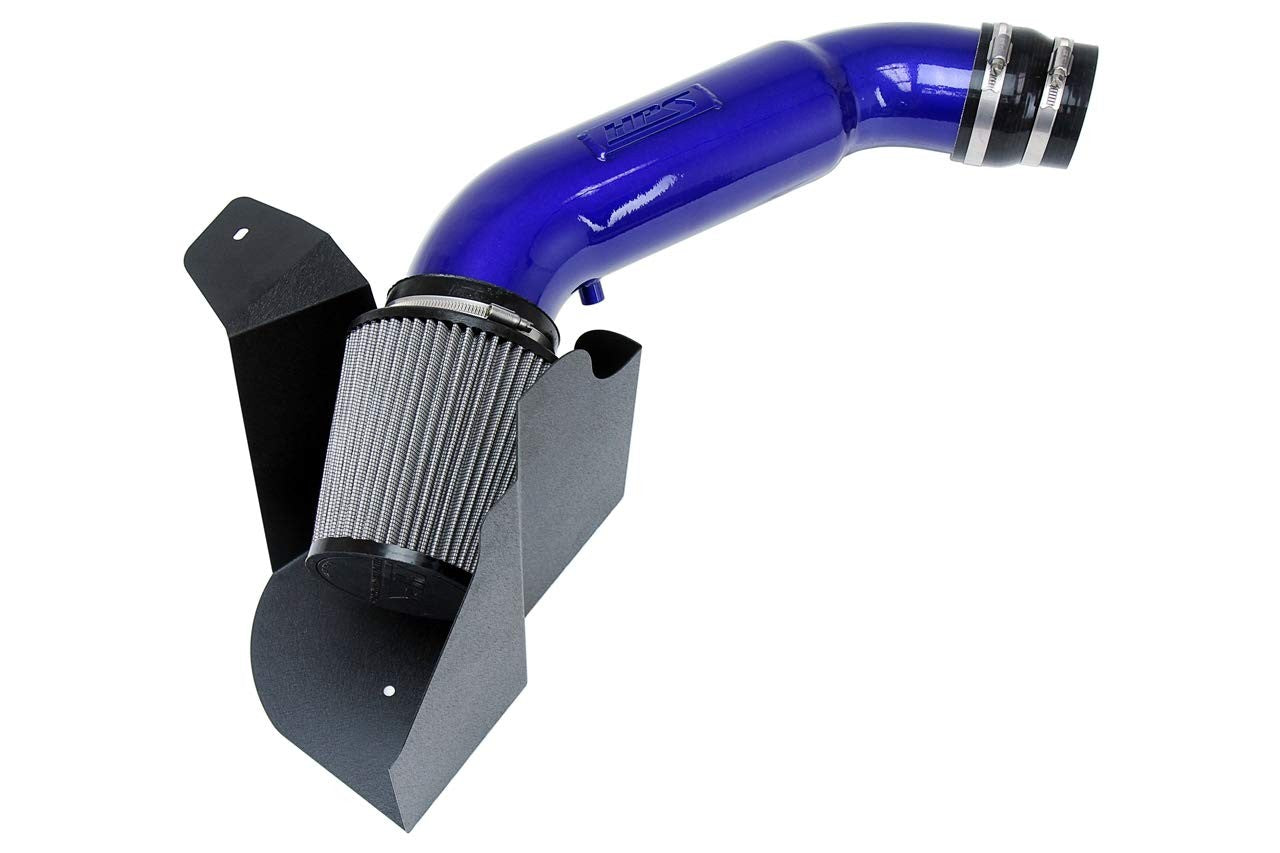 HPS Performance Blue Shortram Air Intake Kit for 2012-2015 Audi A6 Quattro 3.0L Supercharged (C7)-Air Intake Systems-BuildFastCar