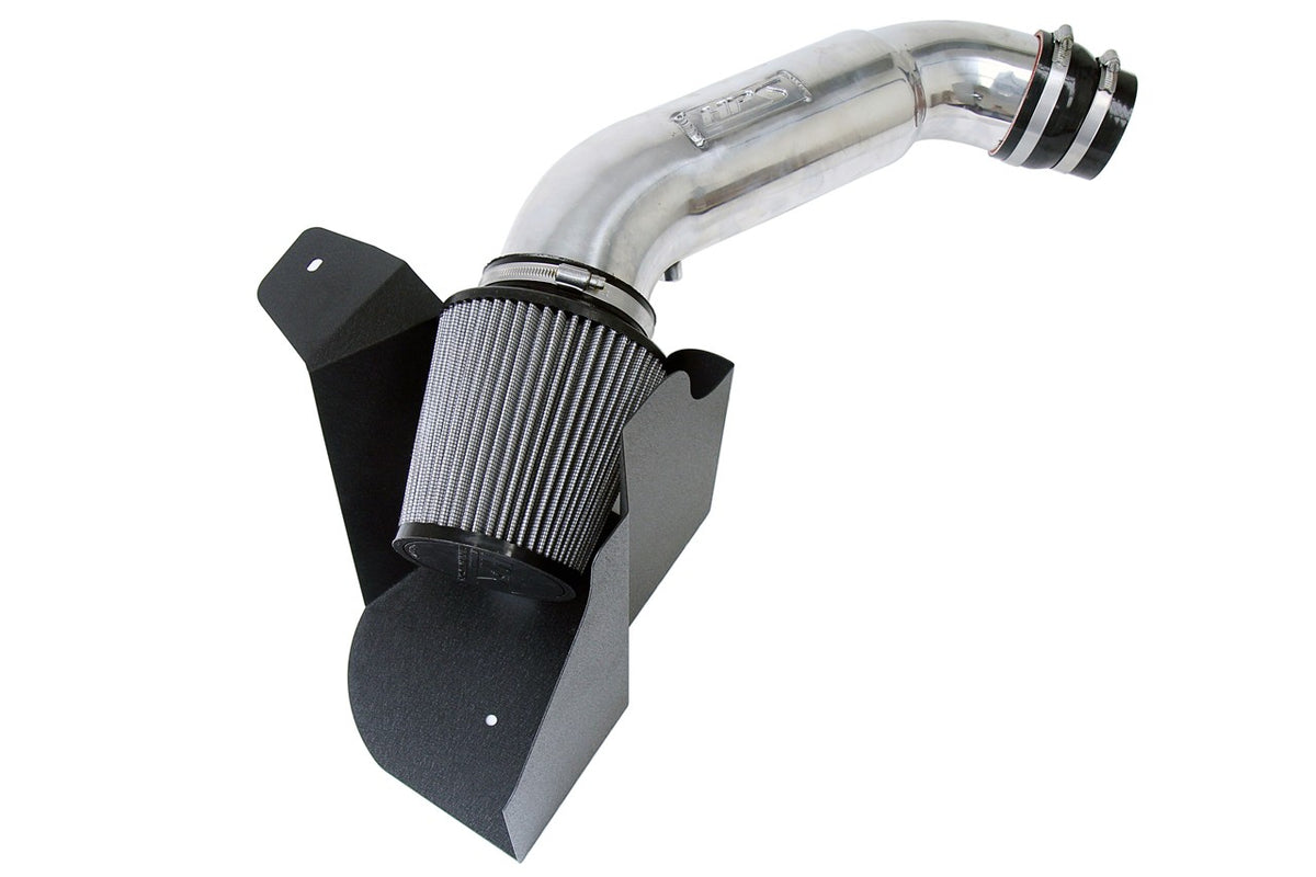 HPS Performance Polish Shortram Air Intake Kit for 2012-2015 Audi A6 Quattro 3.0L Supercharged (C7)-Air Intake Systems-BuildFastCar