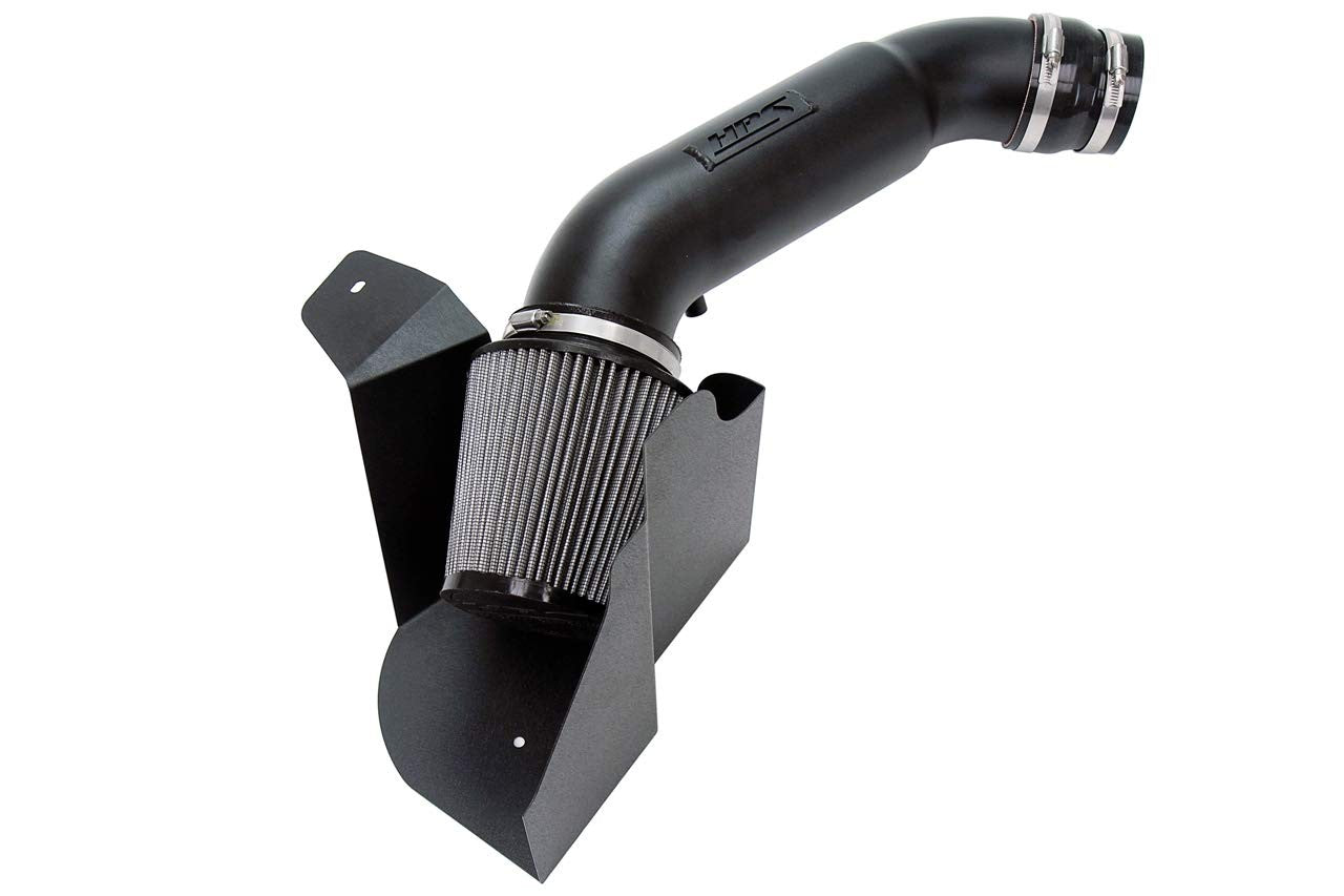 HPS Performance Black Shortram Air Intake Kit for 2012-2015 Audi A6 Quattro 3.0L Supercharged (C7)-Air Intake Systems-BuildFastCar