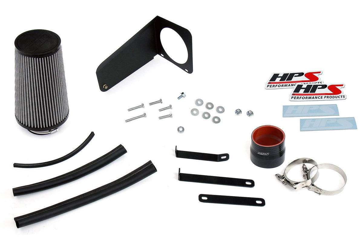 HPS Cold Air Intake Kit 19-20 Hyundai Veloster 1.6L Turbo Blue Short Cool Ram Heat Shield 827-678BL