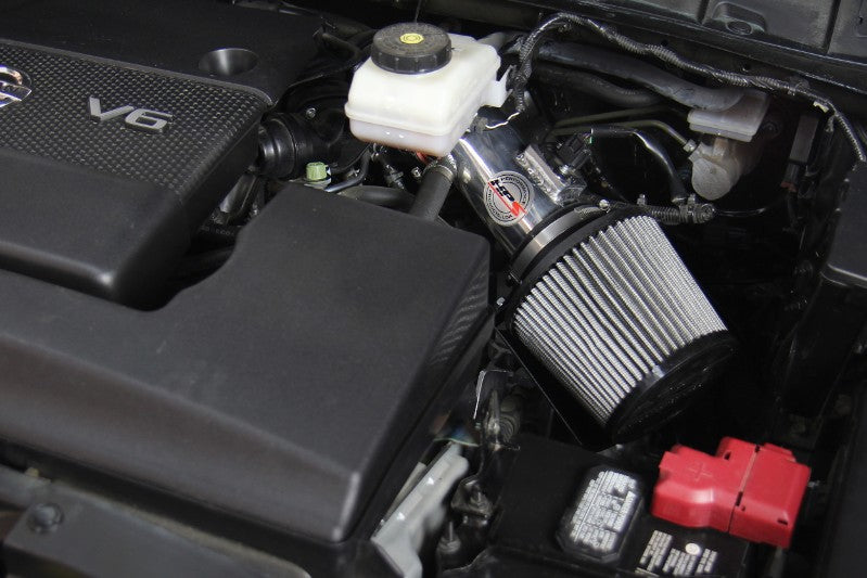 HPS Red Shortram Air Intake+Heatshield with Filter For 15-18 Nissan Murano-Air Intake Systems-BuildFastCar-827-680R-1