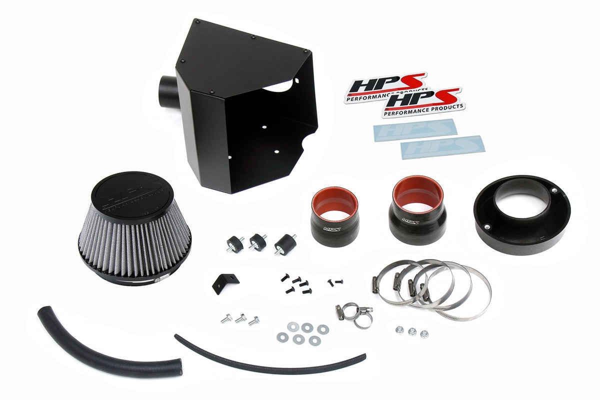 HPS Red Shortram Air Intake Heat Shield Kit For 07-09 Toyota Camry 2.4L XV40