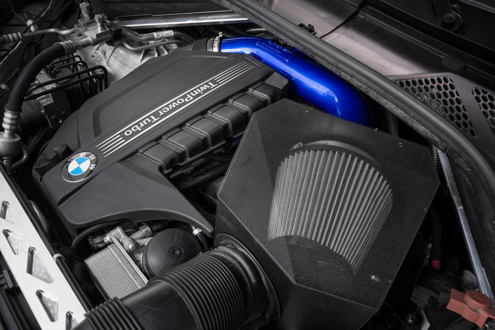 HPS 827-699WB Shortram Air Intake 15-19 BMW X6 N55 3.0L Turbo F16 827-699WB