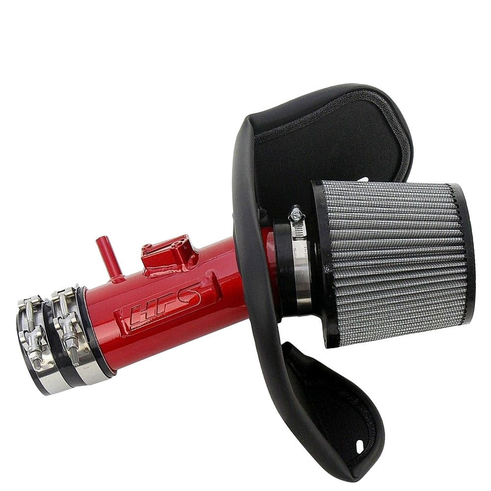HPS Red Shortram Air Intake Heat Shield Kit For 10-14 Acura TSX 3.5L V6 CU4