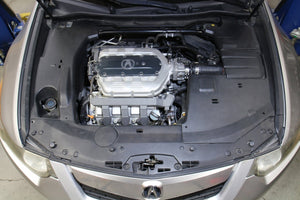 HPS Polish 3" Shortram Air Intake w/Heatshield For 10-14 Acura TSX 3.5L V6 CU4