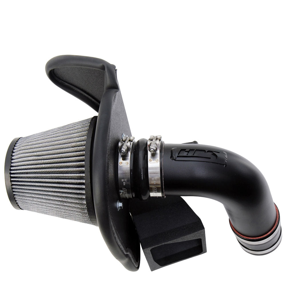HPS Black Shortram Air Intake Heat Shield Kit For 19-23 BMW X5 / 20-23 X6 / 19-22 X7 3.0L B58