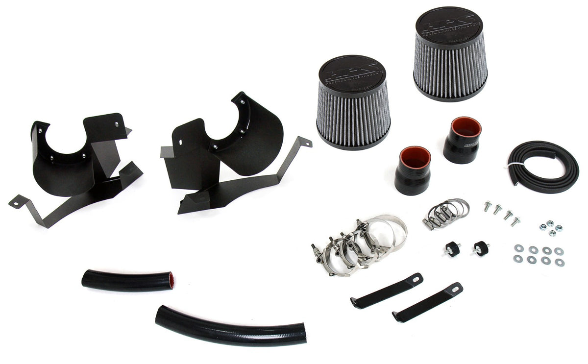 HPS Red Shortram Air Intake Kit w/Heat Shield For 19+ Genesis G70 3.3L V6 Twin Turbo (IK)