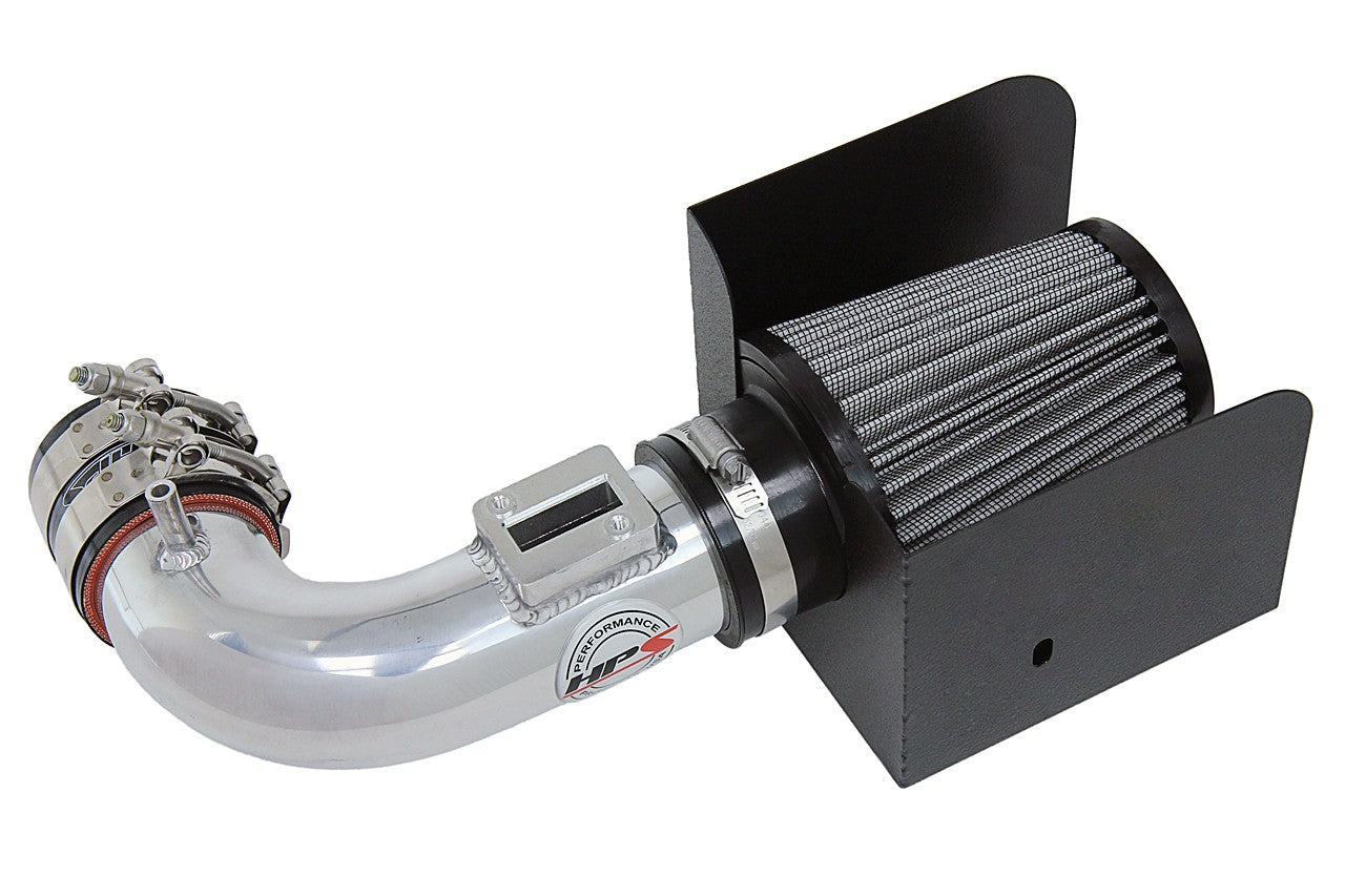 HPS Shortram Air Intake 2015-2020 Honda Fit 1.5L, Includes Heat Shield, Polish